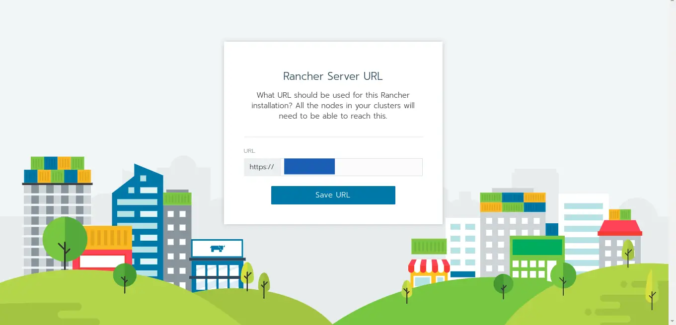 Set the IP Rancher server